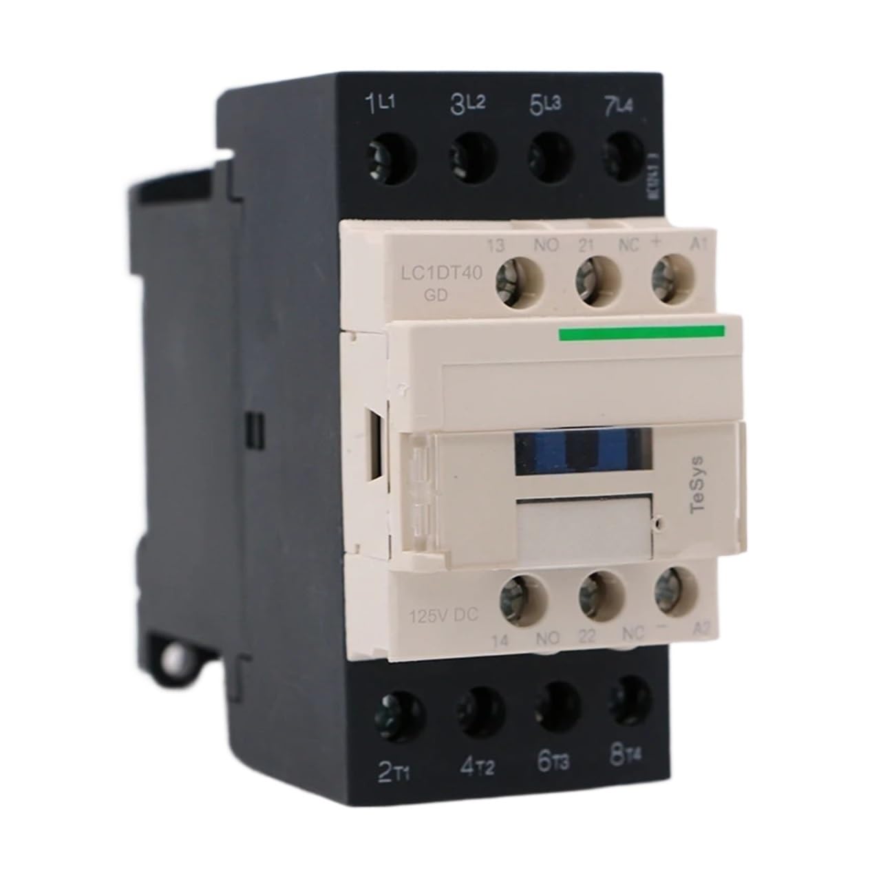 WQGQPXOB LC1DT40GD DC electromagnetic contactor 4P 4NO LC1-DT40GD 40A 125V Coil