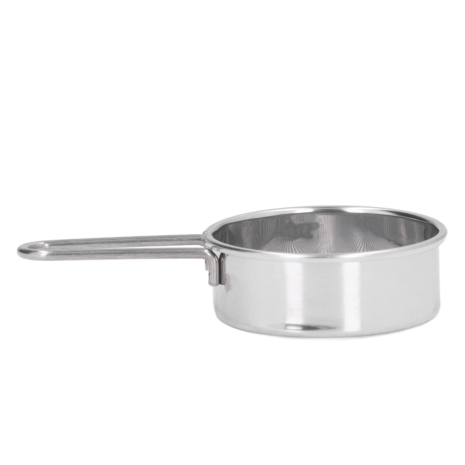 Powder Sugar Sifter, Mesh Strainer Mini Round Flour Sieve, Stainless Steel Flour Strainer, Professional Flour Sieve with 40 Fine Mesh Flour Sifter for Home Bakery Cake Shop (One