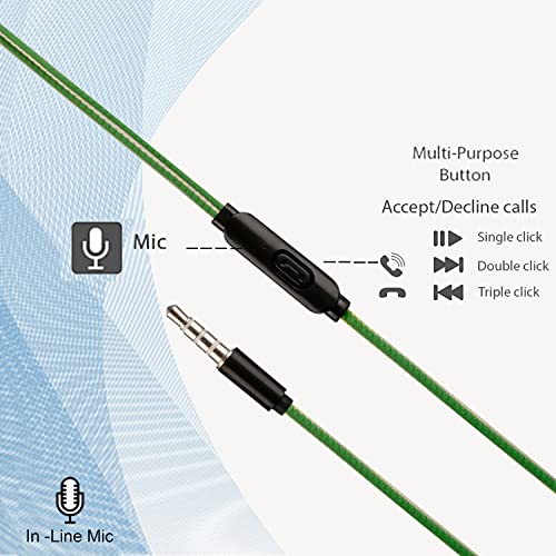 Image of Hitage HB-131+ Super Extra Bass Earphones with mic Wired Headset