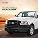 Partsam Headlight Assembly Replacement for Ford F150 2004-2008 Pickup, Compatible with Lincoln Mark LT 2006 2007 2008, Driver and Passenger Side Pair Headlamps Amber Reflector FO2502201 FO2503201