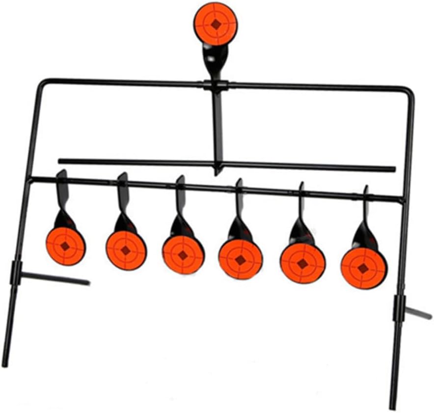 Shooting Steel Target for Outdoor Indoor Practice Hunting Exercise Auto-Reset Game Toys Portable Sturdy