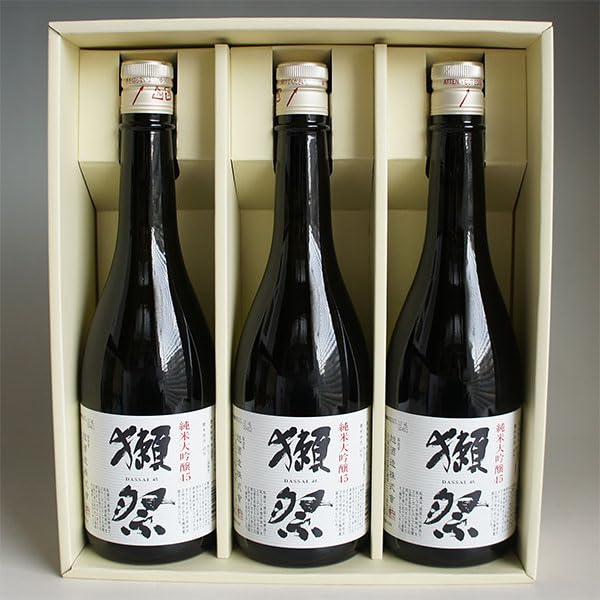 獺祭 日本酒 720ml ギフトボックス入り　20258月　3本セット 獺祭 3本セット」の人気商品一覧 | 安い商品を通販サイトから