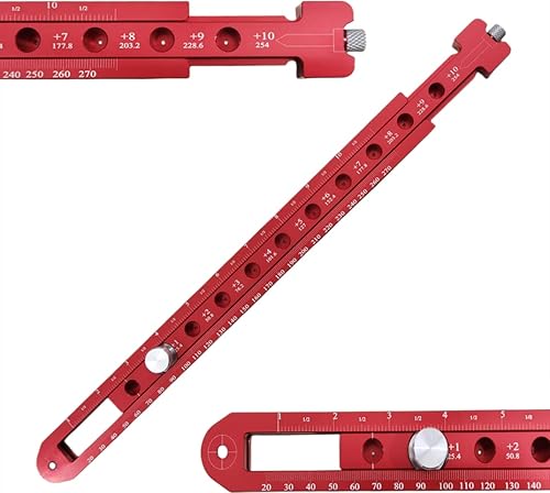 Herramienta de dibujo circular de aleación de aluminio para carpintería, indicador de marcado de punto fijo para carpintería brújula,