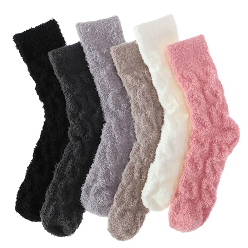 UPCOZY Womens Fluffy Fuzzy Socks