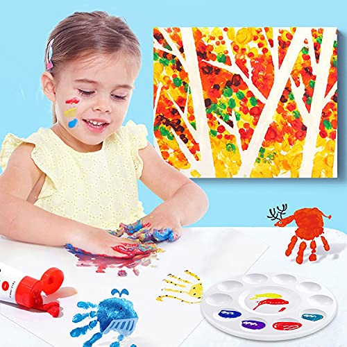 Image of Hulameda 32pcs Paint Palettes,Paint Tray Palettes,Paint Trays for Kids