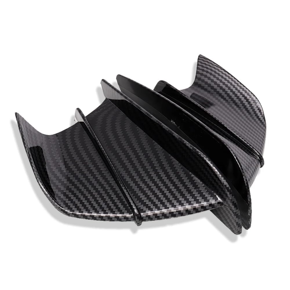 TDGHUNXC Aerodynamic Winglet Spoiler Fit for Yamaha R7 YZFR7 YZF R7 R 7 YZFR7, Motorcycle Front Fairing Wing Deflectors Guard Trim,normal-A