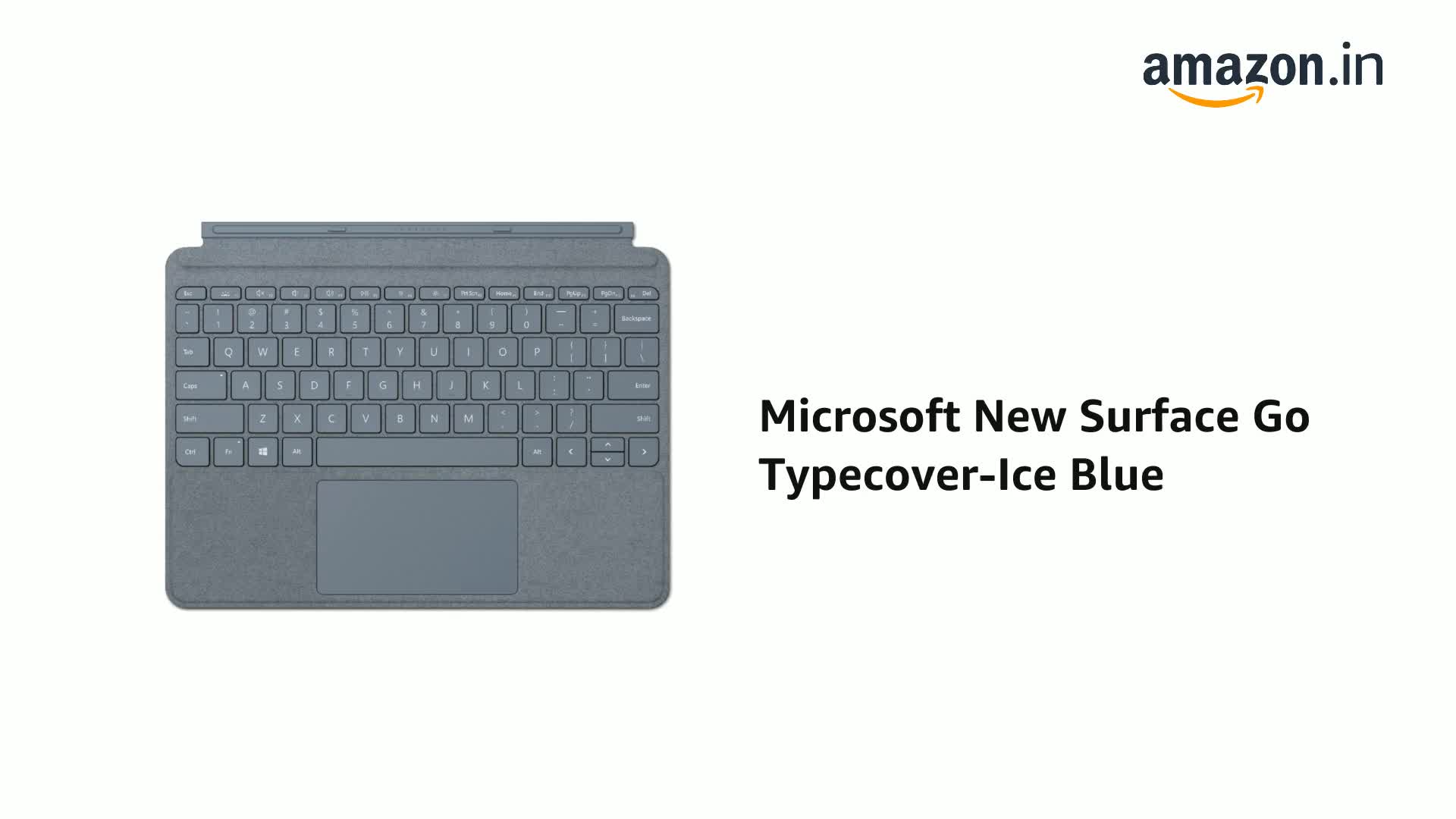 Amazon.in: Buy Microsoft New Surface Go Typecover-Ice Blue Online