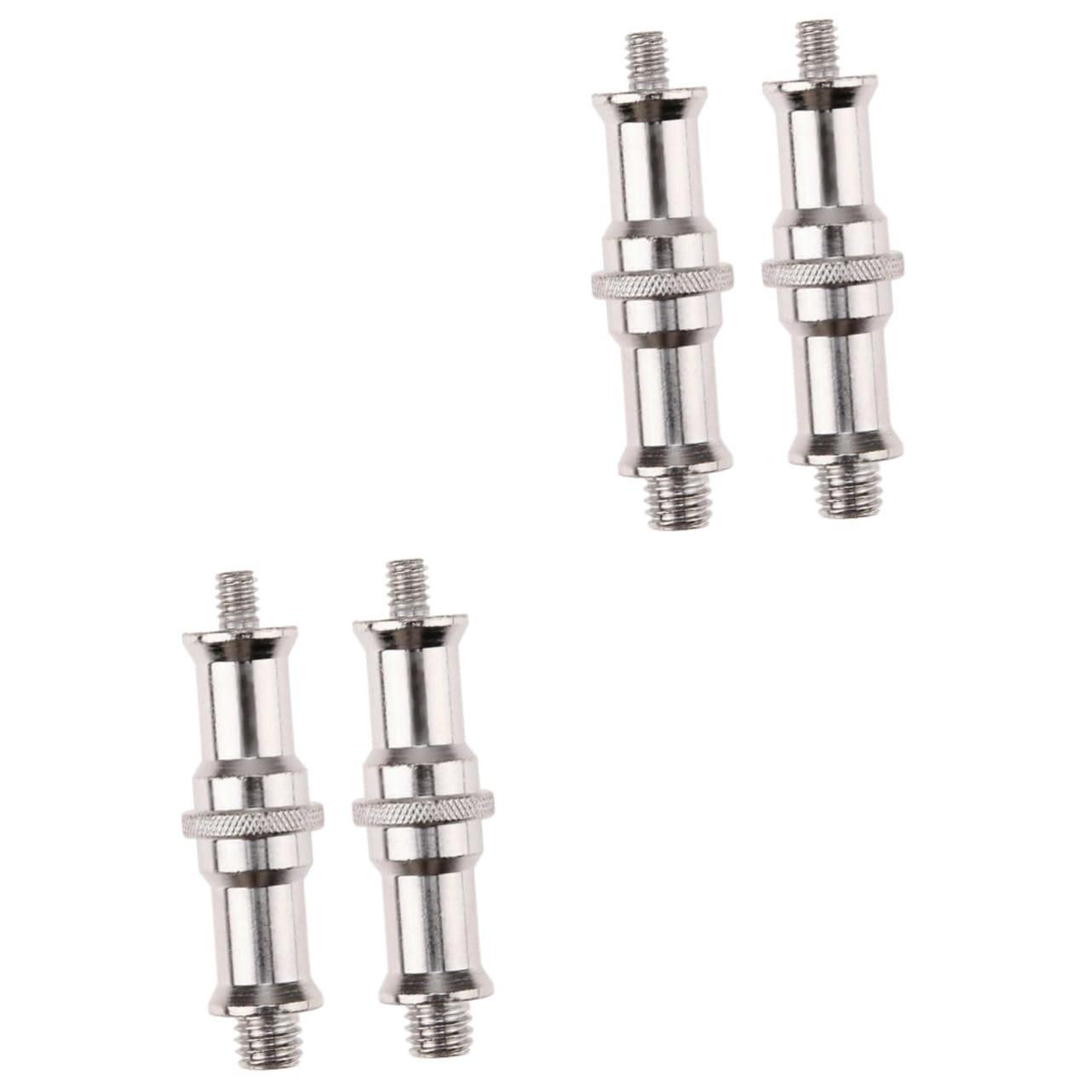 Adaptador Macho Soporte De Iluminación de 4 piezas para flashes y accesorios 8