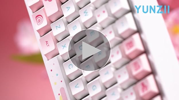 (ゴン)keychron キーボード Amazon | YUNZII Macaron 84 84キー RGB Hotswap 有線メカニカル