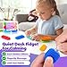 LESONG Fidget Sensory Toys for Kids: Layered Bristle Textured Toys with Suction Cup for Autism Kids - Sensory Items for Desk Classroom - Fidgets for Easter Basket Fillers Egg Stuffers