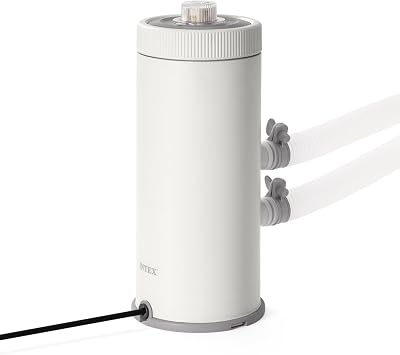 INTEX C1000 Krystal Clear Cartridge Filter Pump for Above Ground Pools 1000 GPH Pump Flow Rate Improved Circulation and Filtration Easy Installation Improved Water Clarity Easy-to-Clean