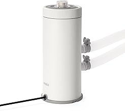 INTEX C1000 Cartridge Filter Pump for AGP: 1000 GPH Pump Flow Rate - Cartridge Gauge Indicator - HydroAeration Technology - Includes Type A Filter Cartridge - Turnover Rate/System Flow 750 GPH