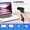 WoneNice Barcode Scanner Bundle | WN3300 USB Barcode Scanner + WN2806G Barcode Scanner with Stand