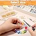 400Pcs Small Screw Eye Pins for Jewelry Making in 3 Sizes Tiny Threaded Eye Hooks Screw for DIY Crafts, Bead Charms, Art Projects, Jewelry Making Results Supplies, Gold