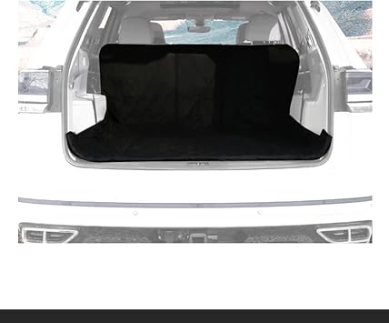 TRAPSKI Waterproof SUV Cargo Liner & Cover for fold Down 60/40 Divided Seats with Pass-Through Option to Protect Against Snow, ice, Water, Dirt & Pets from Outdoor Activities... Small
