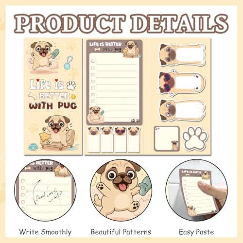 Feuilles de notes autocollantes carlin par 400 pour bureau - 6