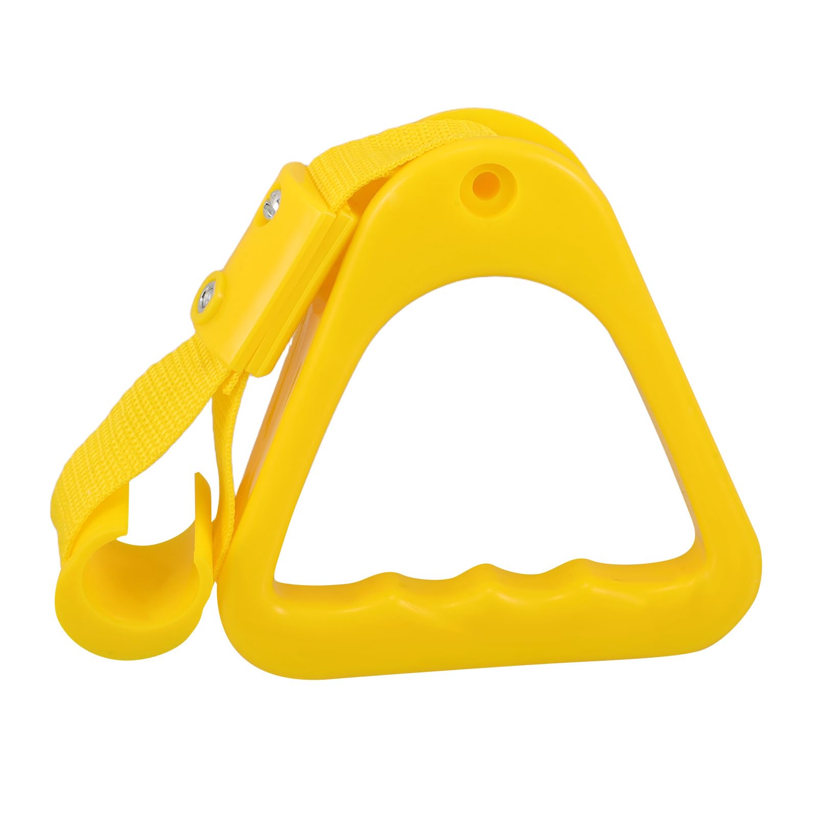 Pasamanos y agarre seguro de plástico amarillo adecuado para usuarios en autobús