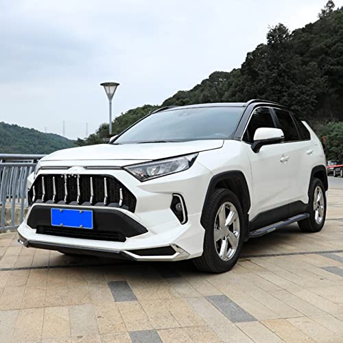 Calandre nid d'abeille argent pour RAV4 2019-2022 de style course