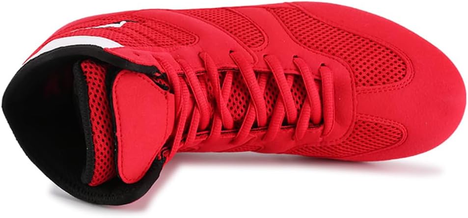 Wrestling Shoes Boxing Boots Rubber Sole Combat Training Shoes for Men & Women & Children Kids
