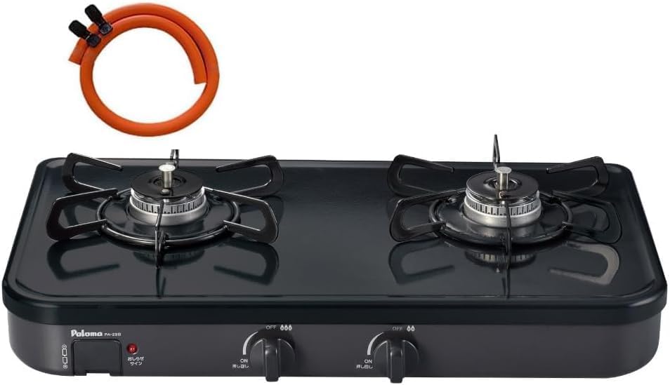 Amazon | パロマ ガステーブル グリルレスタイプ 2口 56cm ホーロー 