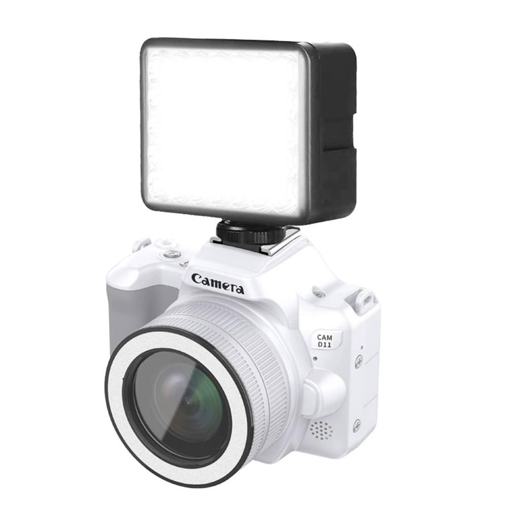 Mini Digital Camera 48MP DSLR Camera Video Recording Function 16X Digital Zoom Travel Camara with Fill Light Fight White-image-27