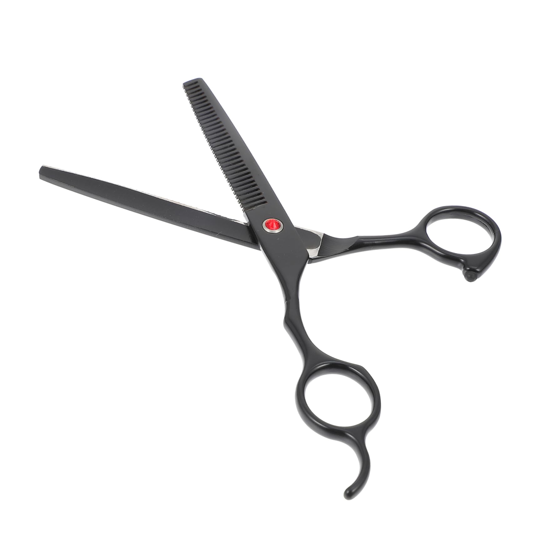 Baluue 2pezzi Forbice Per Sfoltire Acciaio Inossidabile Per Parrucchieri e Uso Domestico Strumento Professionale Per Taglio e Trattamento Perfetta Per Sfumature e Texture Capillari