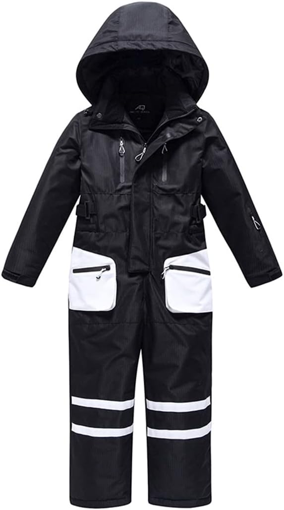 Boys/Girls One Piece Ski Suits Overalls Jumpsuit Windproof Waterproof Snowboarding Snow Suit for Kids Winter Outdoor - Image 5