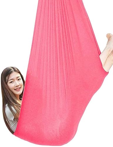 ZDVHM Terapia Interior Swing, Hamaca de Abrazo Grande for Aldult con Necesidades Especiales Autismo, TDAH, Aspergers Sensory Integration (Hardware Incluido) Snuggle Sensory Swings Cover