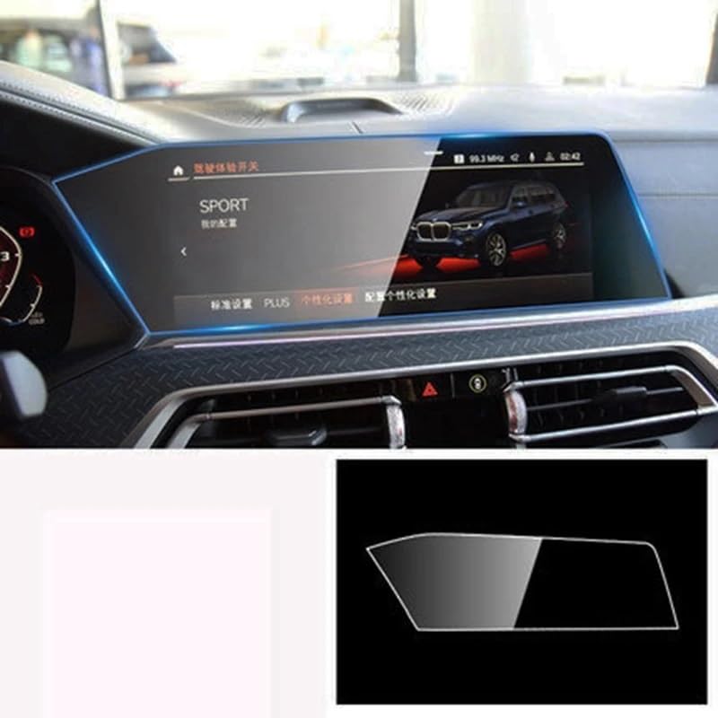Protection d'écran haut de gamme en verre trempé pour navigation X5 X6 X7