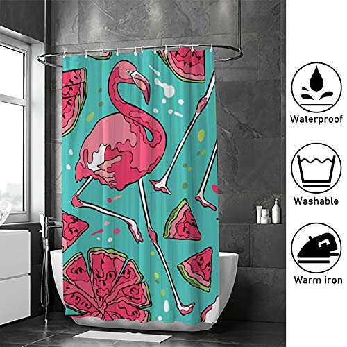 Rideau de douche lavable en machine pour stopper les éclaboussures - 5
