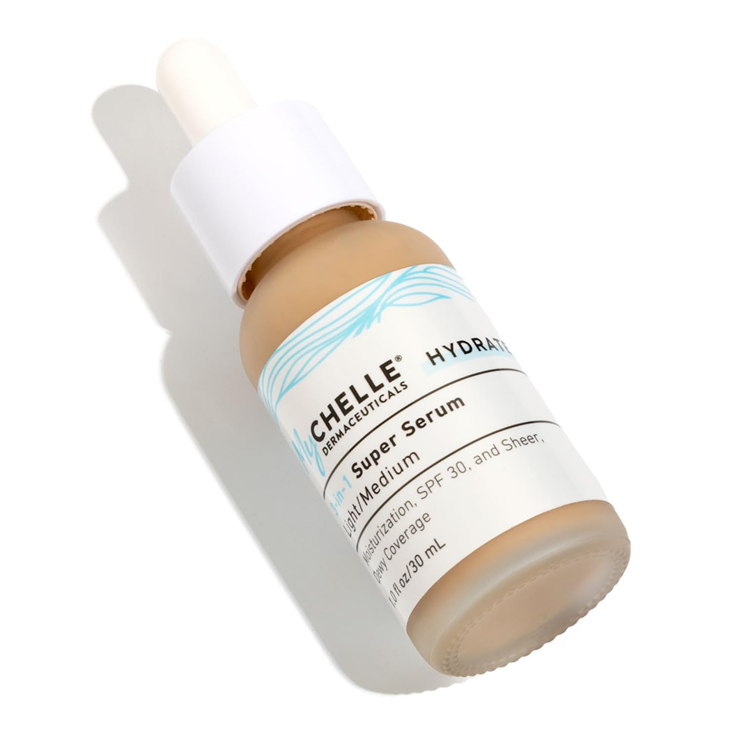 MyCHELLE Light/Medium 3-in-1 Super Serum, 1 oz