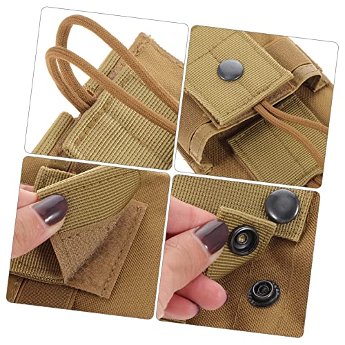 MILISTEN 2 Pçs Suporte De Bolsa Multiuso Pesado Universal Suporte De Rádio Walkie Bolsa Multifuncion