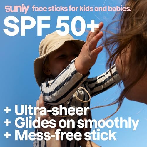 ATTITUDE Baby Mineral Sunscreen Face Stick SPF 50, Broad Spectrum Zinc Oxide, EWG Verified, Non-Nano, Gentle Lightweight Non-Greasy, Vegan, Unscented, 15 grams - 1