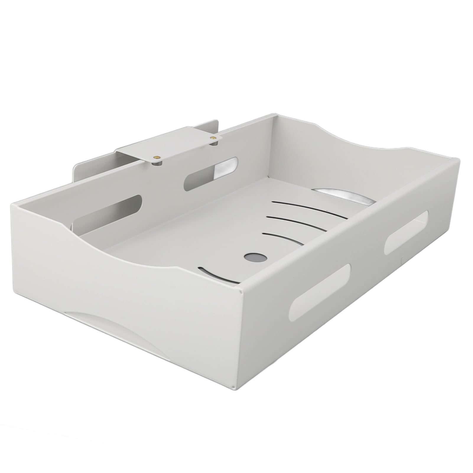 Annadue Organizador de Gabinete Extraíble de Acero Al Carbono, Cajón Deslizante para Cocina y Baño, Estante de Almacenamiento de Despensa Deslizante, Estante para Fregadero (Grande)