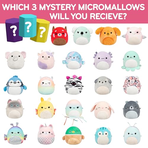 Peluches Squishmallows Micromallows Idée Cadeau Anniversaire - 2