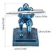 ThreeH Executive Knight Pen Holder Pen Stand with a Pen Personalized Ddecoration for Desk Office Gift Prize Blue