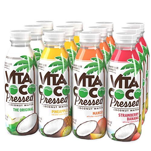 Vita coco coconut water, pressed variety pack | impossi…