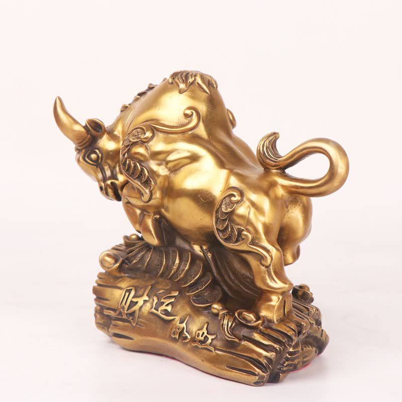 骨董品　牛　像 骨董品牛像