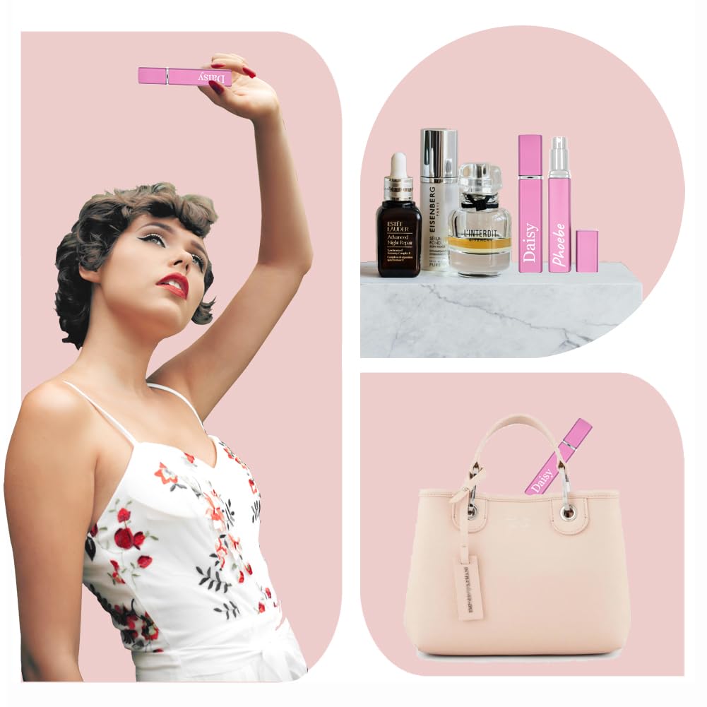 Amazon.com: Hdtnhi Personalised Perfume Travel Refillable Atomizer