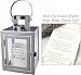 Lantern Sympathy Gifts with Message and Flameless LED Candle for Funeral Or Memorial Comfort The Grieving for Loss of A Loved One
