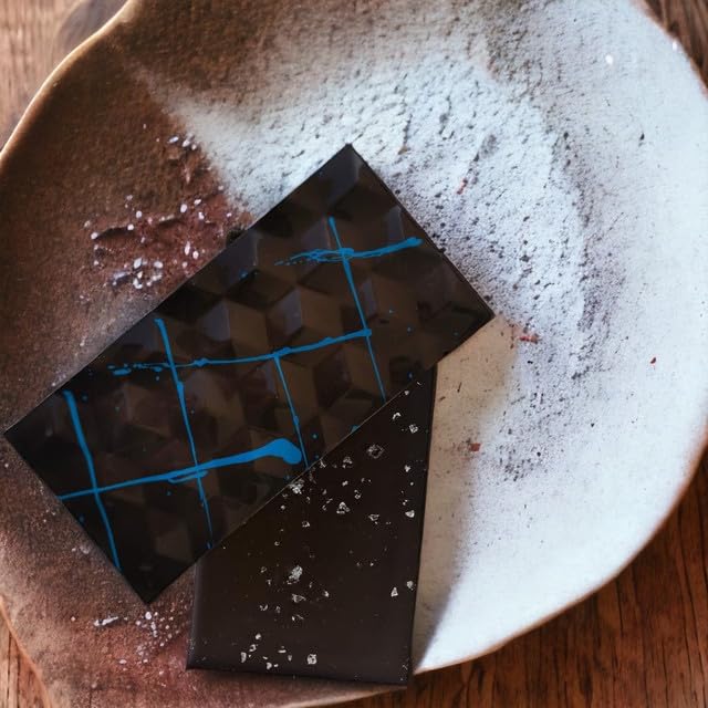 Mil534 | Pack of 3 Dark Chocolate Bars 70% COCOA WITH SMOKED SALT (90 g each) | Artisan Chocolate with Sustainable Mexican Cocoa | Vegan and Gluten Free