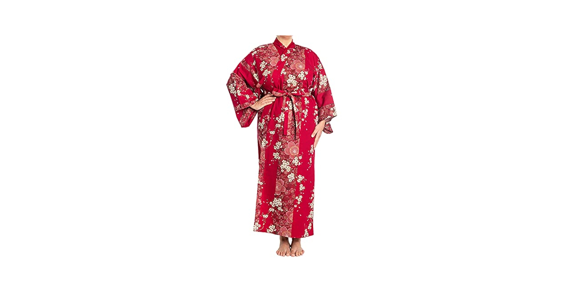 ❪7750❫ ◌ 浴衣 ◌ XL 紺地×レトロ花柄浴衣【YUKATA by dazzy 2025】