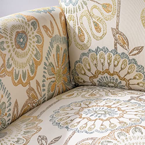 Sillón reclinable moderno con tela floral miniatura 6