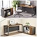 LITTLE TREE 55 inches Executive Desk and 39