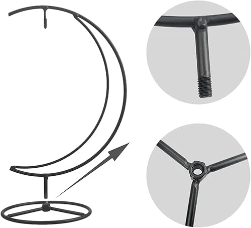 Miniatura 7 de Maibloln Soporte de exhibición de adornos, soporte para colgar adornos de bolas de vidrio, soportes de adornos para plantas colgantes, soporte de