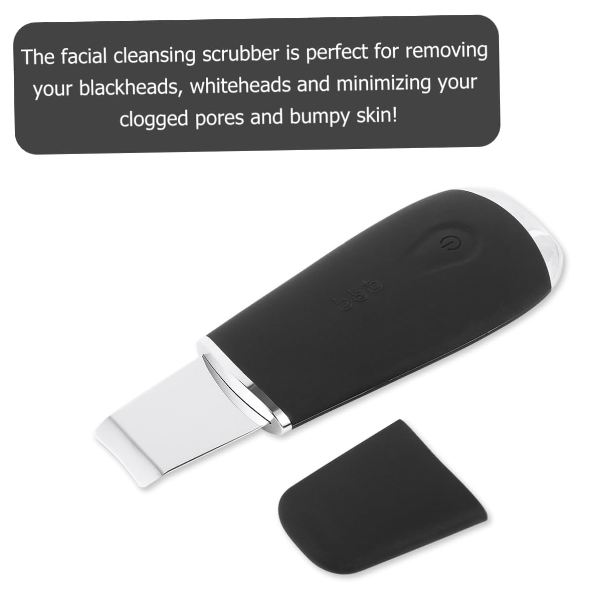 Cepillo Facial Eléctrico de Limpieza Facial Negro 500mah