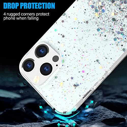 Monsully Glitter iPhone 14 Pro Case Sparkle - Image 4