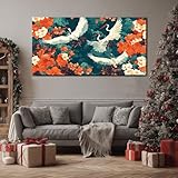 QUALITÉ SUPÉRIEURE ET DURABILITÉ EXCEPTIONNELLE : Fabriqué avec des matériaux de haute qualité, ce tableau garantit une impression nette. La toile résistante aux déchirures assure une decoration murale durable et facile à encadrer