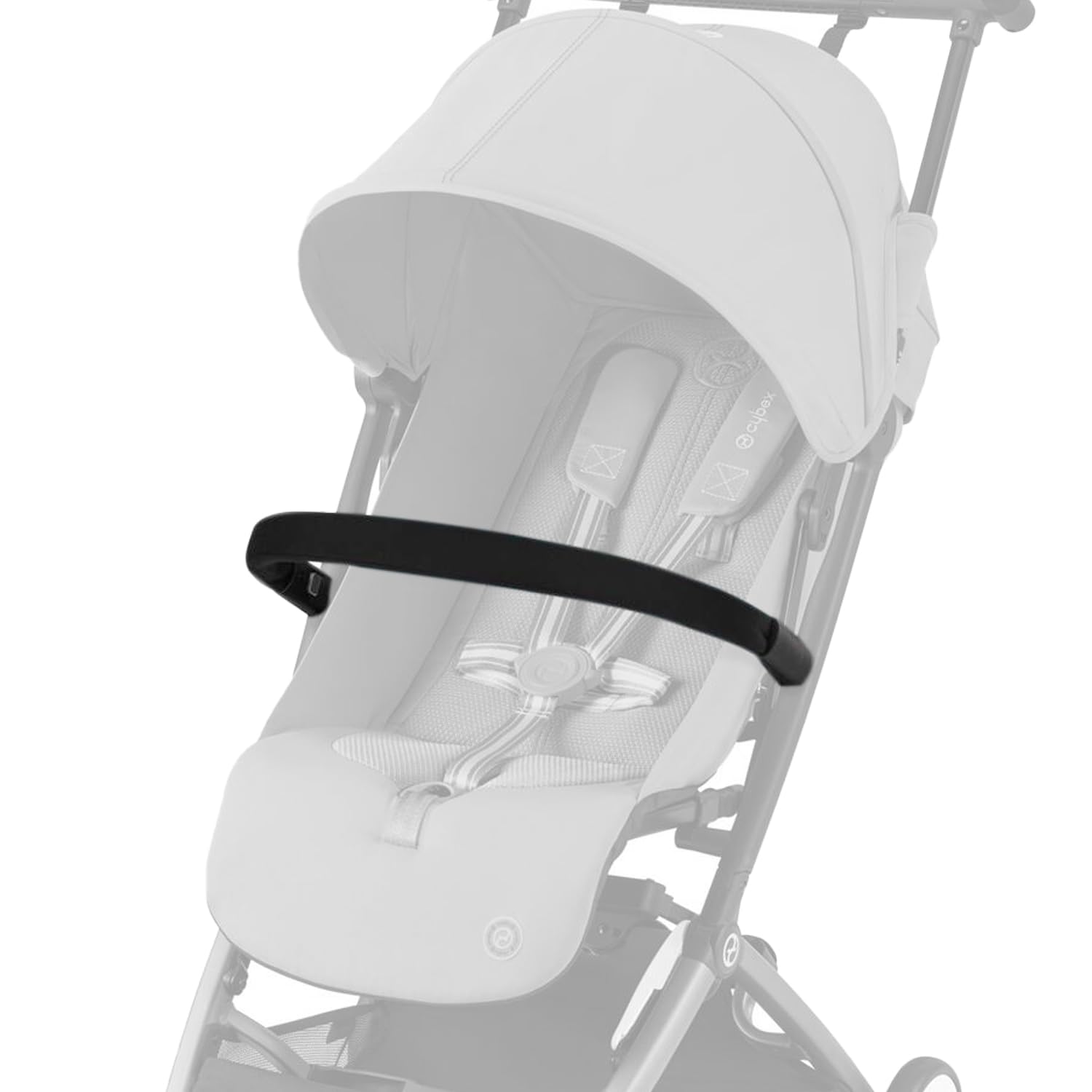 lilyee Fimmy Bumper Bar Front Bar Compatible with Cybex Libelle Orfeo Pocket Stroller, Black