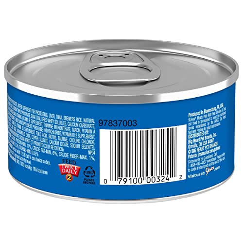 9Lives Meaty Paté With Real Chicken & Tuna Wet Cat Food, 5.5 Ounce (Pack Of 24) #TOP2